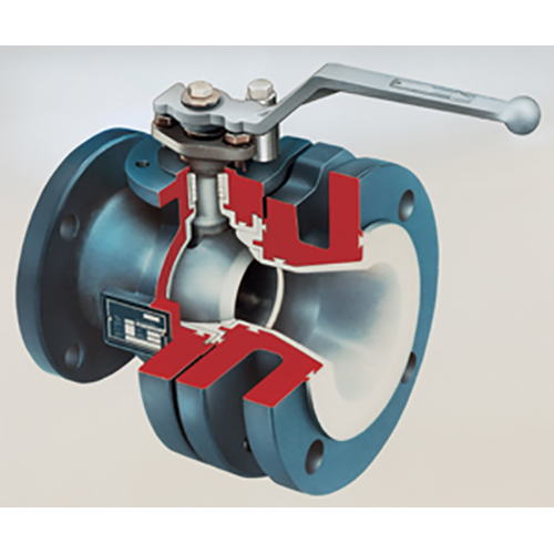 LINED BALL VALVES - FULLY-LINED TANK DRAIN
